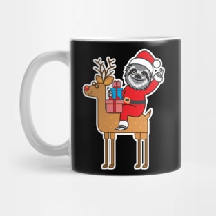 Sloth Santa Mug